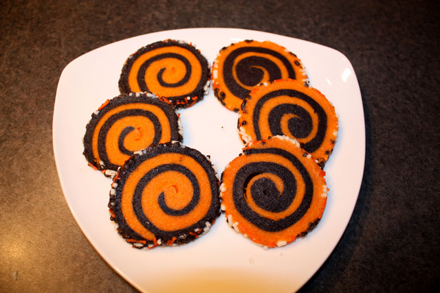 Les biscuits spirales Halloween / wooloo