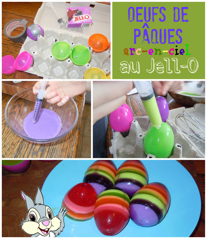 œufs de Pâques au Jell-O wooloo