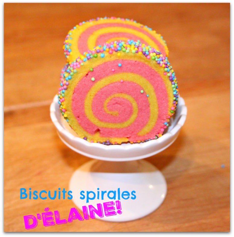 Biscuits spirales de Pâques
