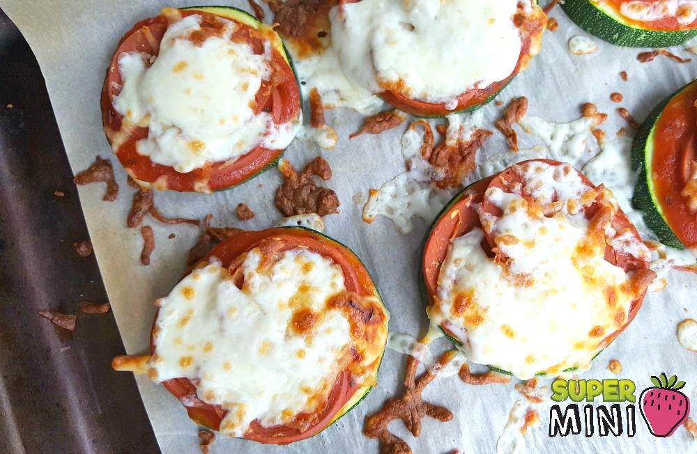 Mini pizzas de zucchini Super mini