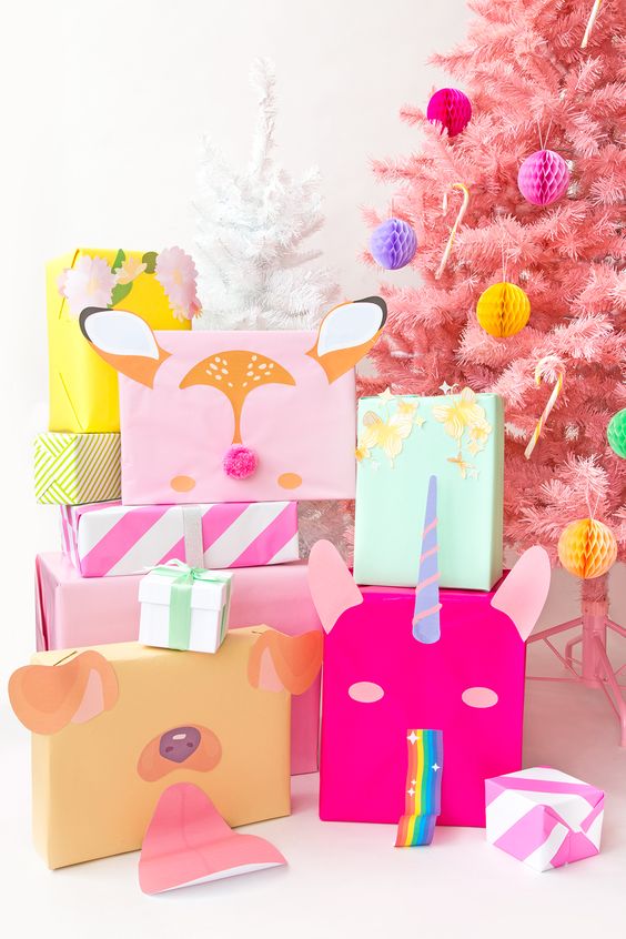 idées pour emballer vos cadeaux de Noël wooloo