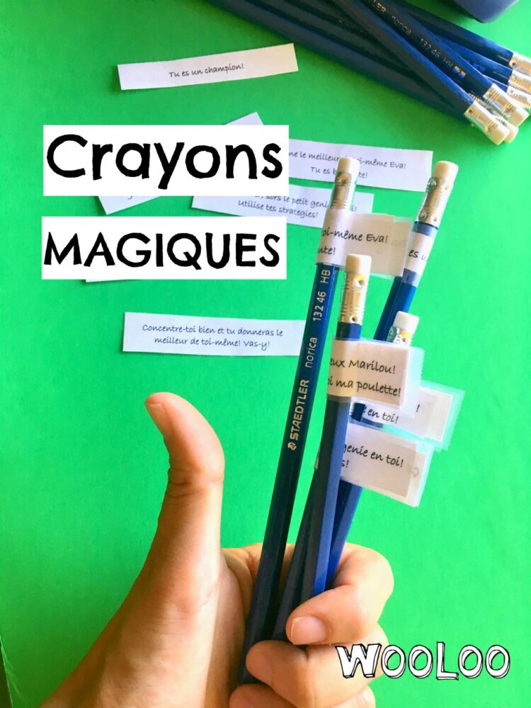crayon magique wooloo