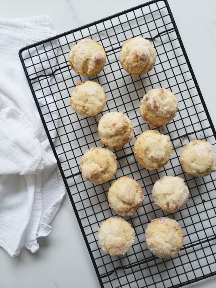 Muffins de style beigne au sucre wooloo