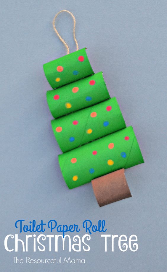 bricolages de Noël en rouleaux de papier-sapin-3-wooloo