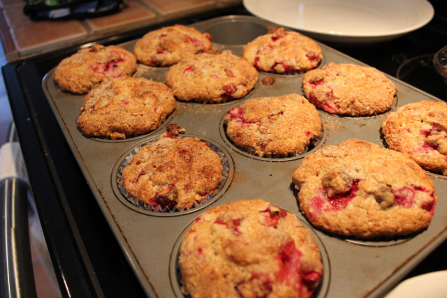 Muffin canneberge avoine