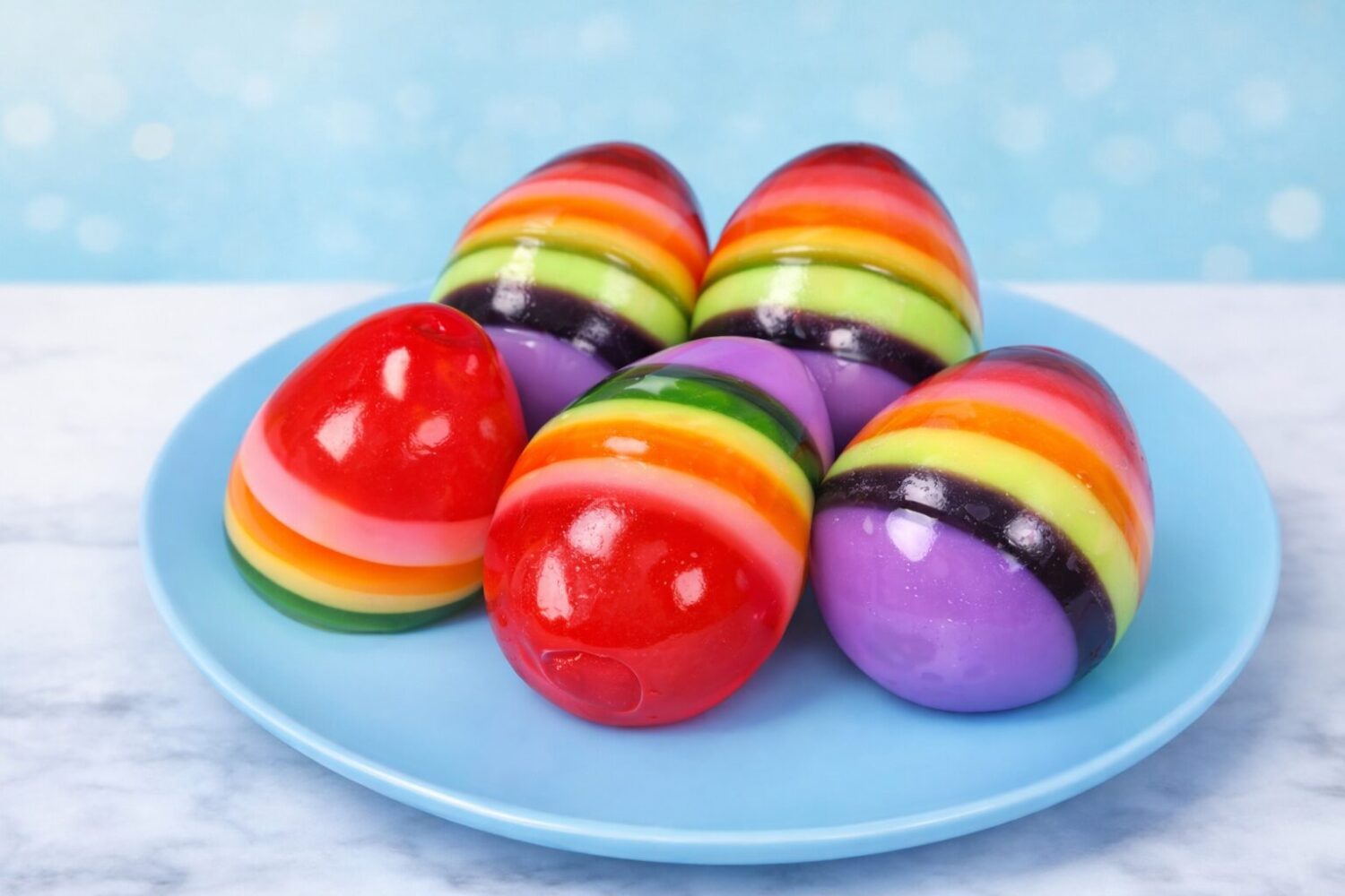 œufs de Pâques au Jell-O photo finale