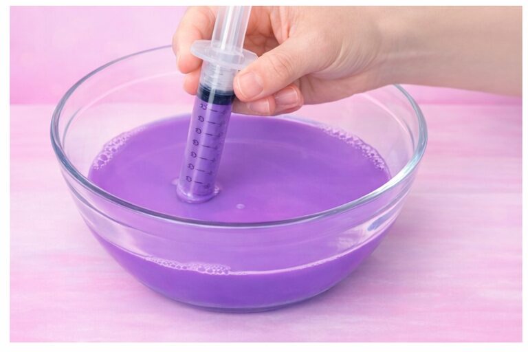 préparation de Jell-o pour mettre dans les œufs de Pâques