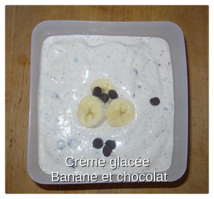 recette banane creme glacee chocolat wooloo