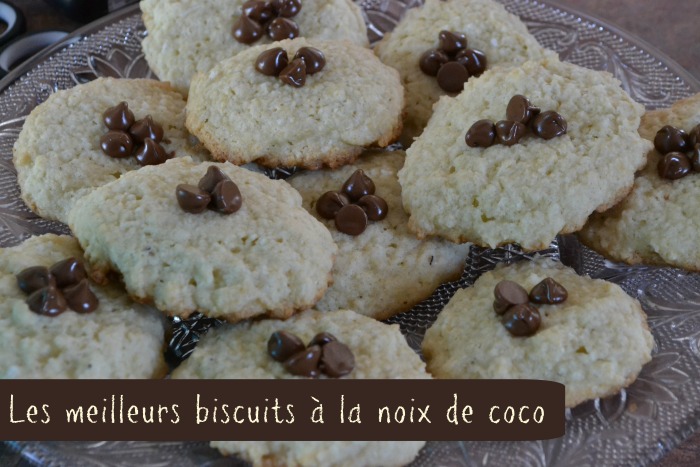 biscuits à la noix de coco