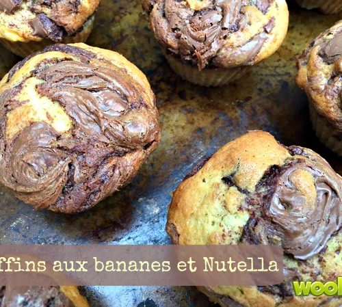 Recette De Muffins Aux Bananes Et Nutella Wooloo