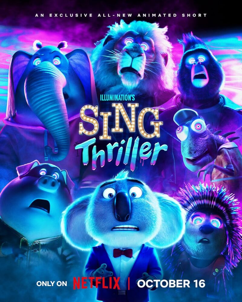 affiche du film d'Halloween Chantez! Thriller (Sing: Thriller)