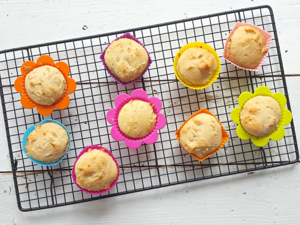 muffins à la compote de pommes wooloo