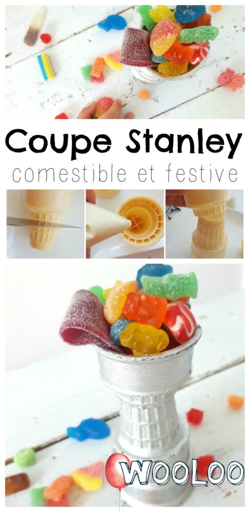 Coupe Stanley comestible et festive wooloo