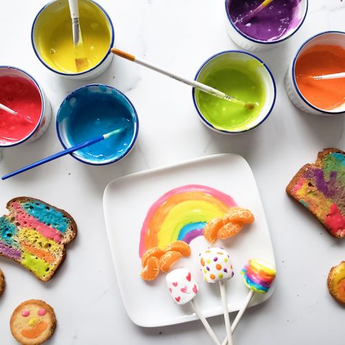 Peinture Comestible Avec Des Guimauves Wooloo