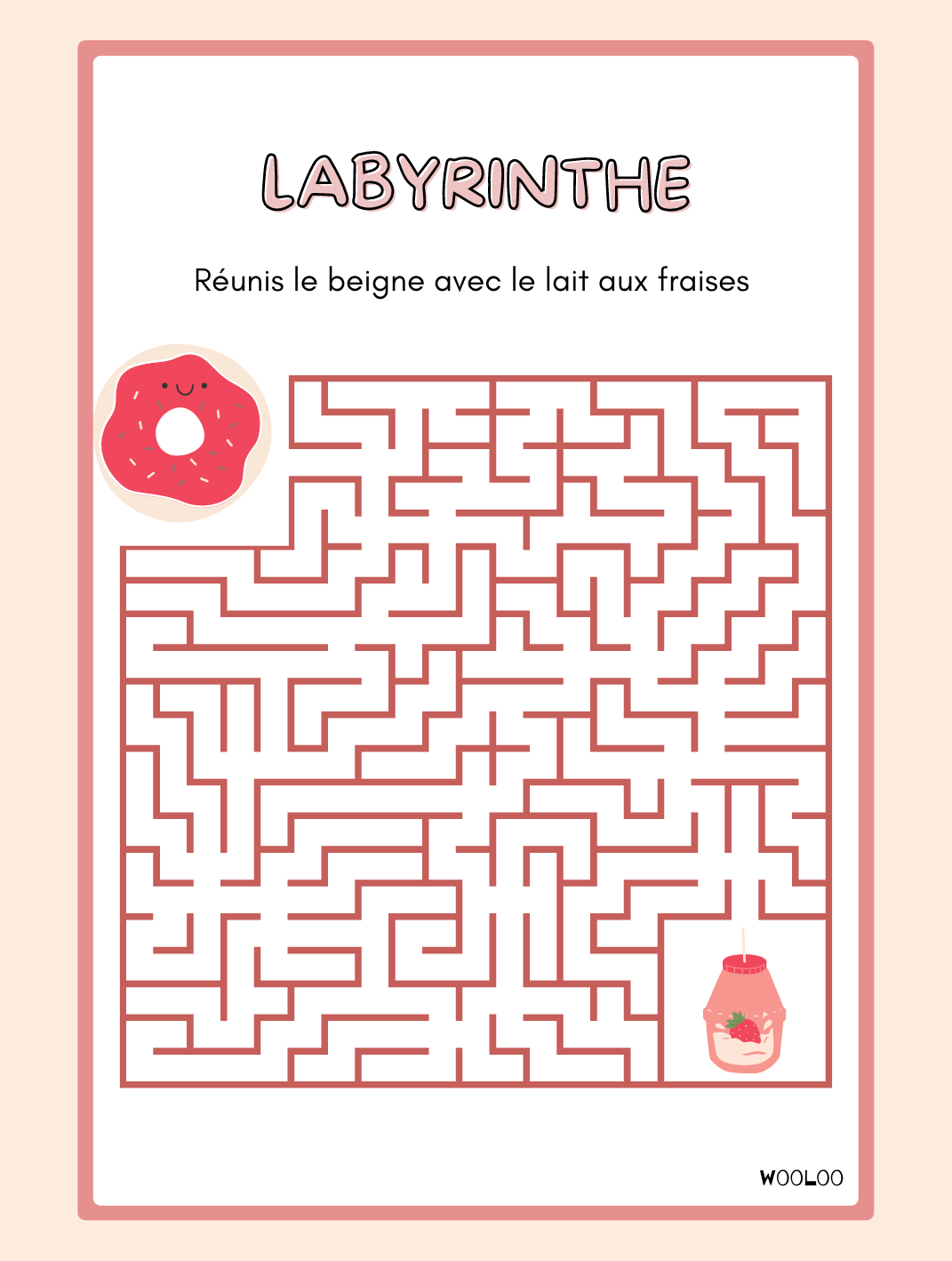 activités-à-imprimer-beignes-wooloo_labyrinthe