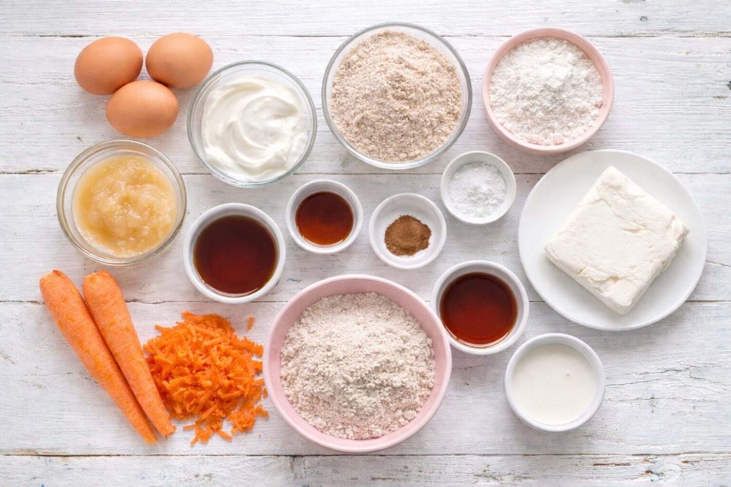 ingrédient pour faire les muffins-sante-aux-carottes-wooloo