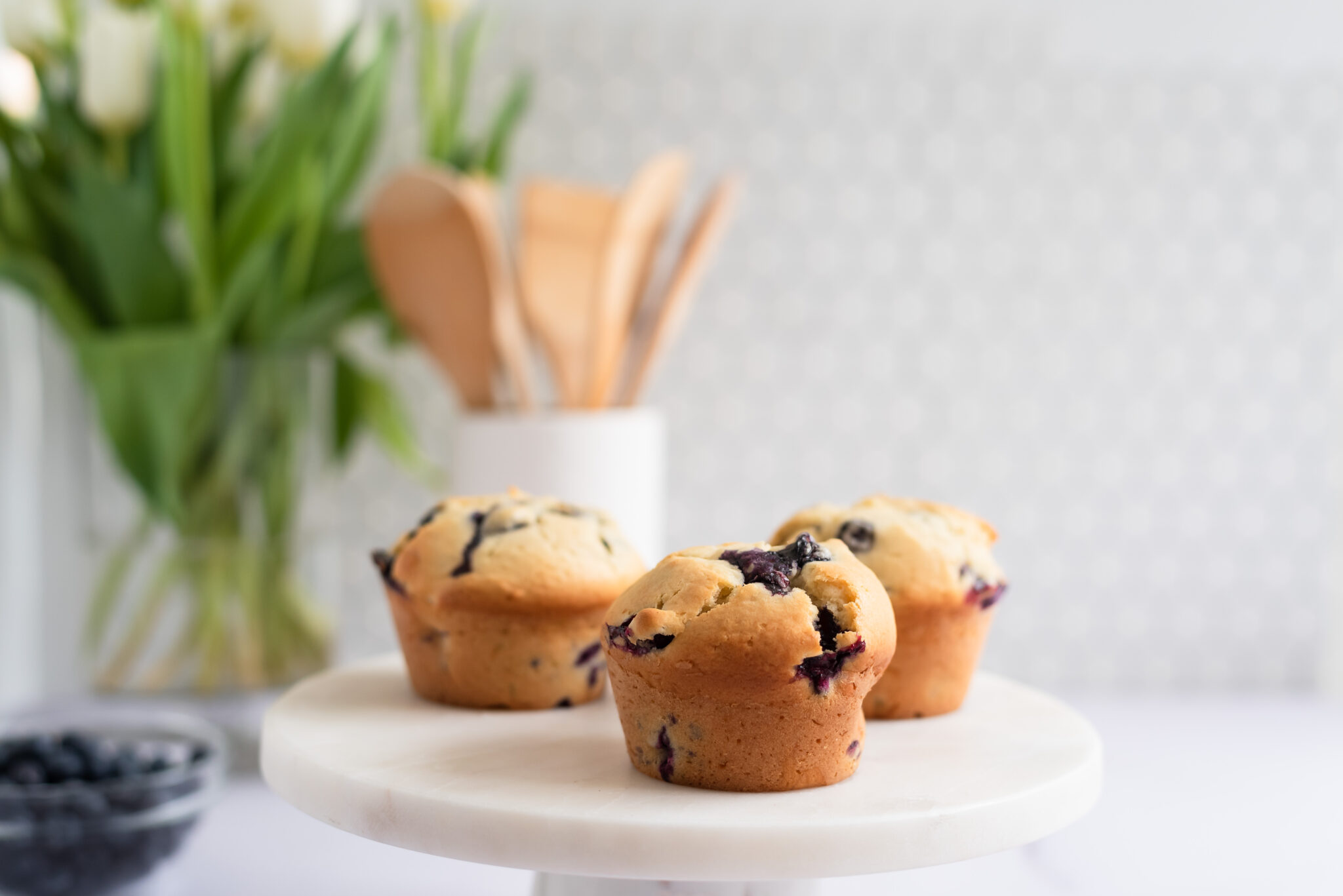 Muffins géants aux bleuets style Costco par Wooloo