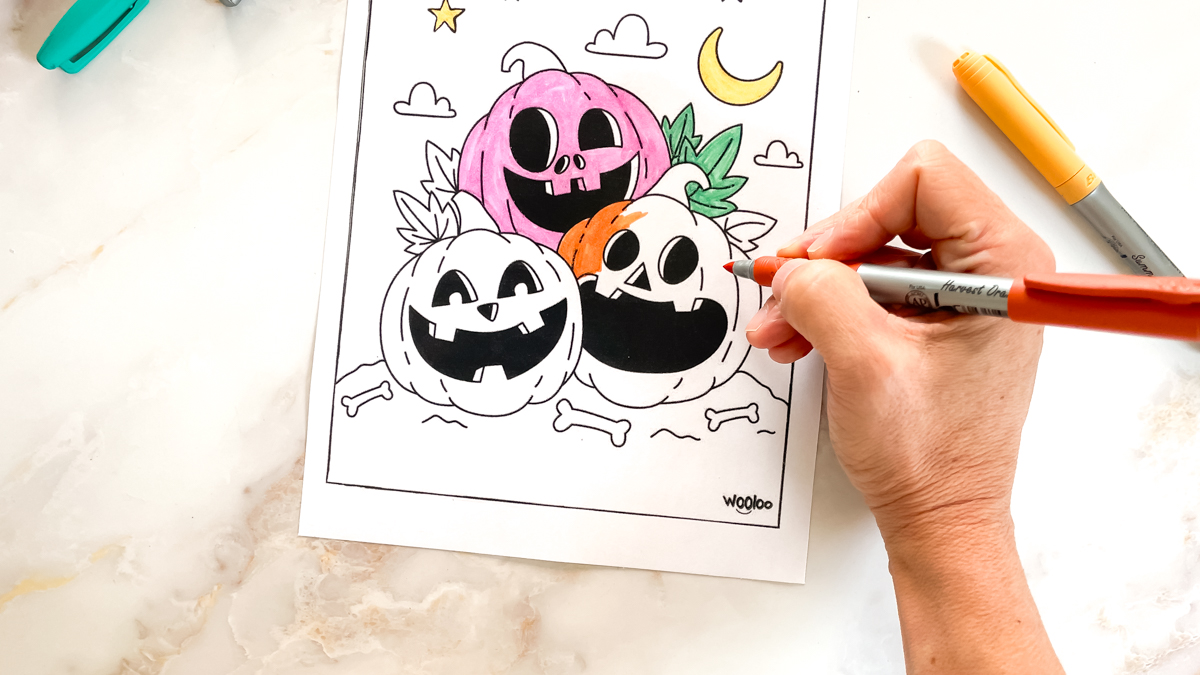 dessins halloween-de citrouille à imprimer gratuitement