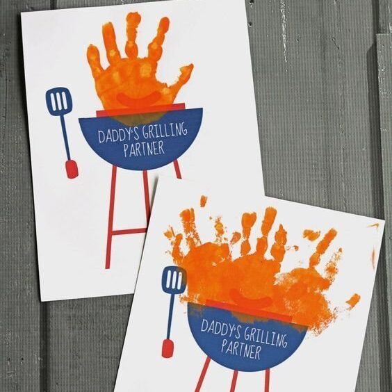 bricolage fetes des peres bbq dessin wooloo