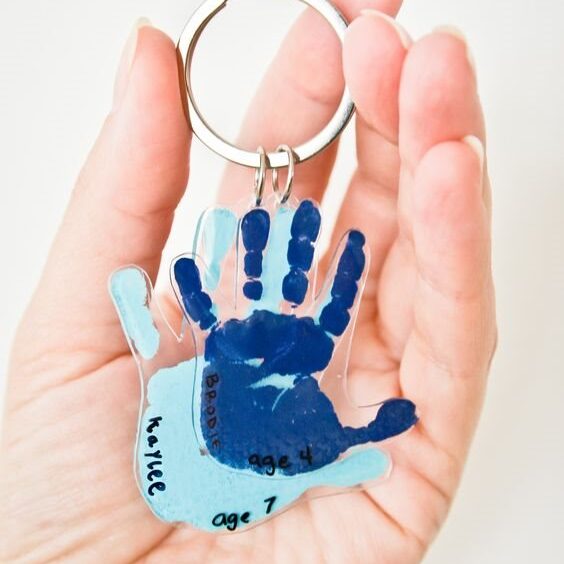 bricolage fetes des peres porte cle wooloo