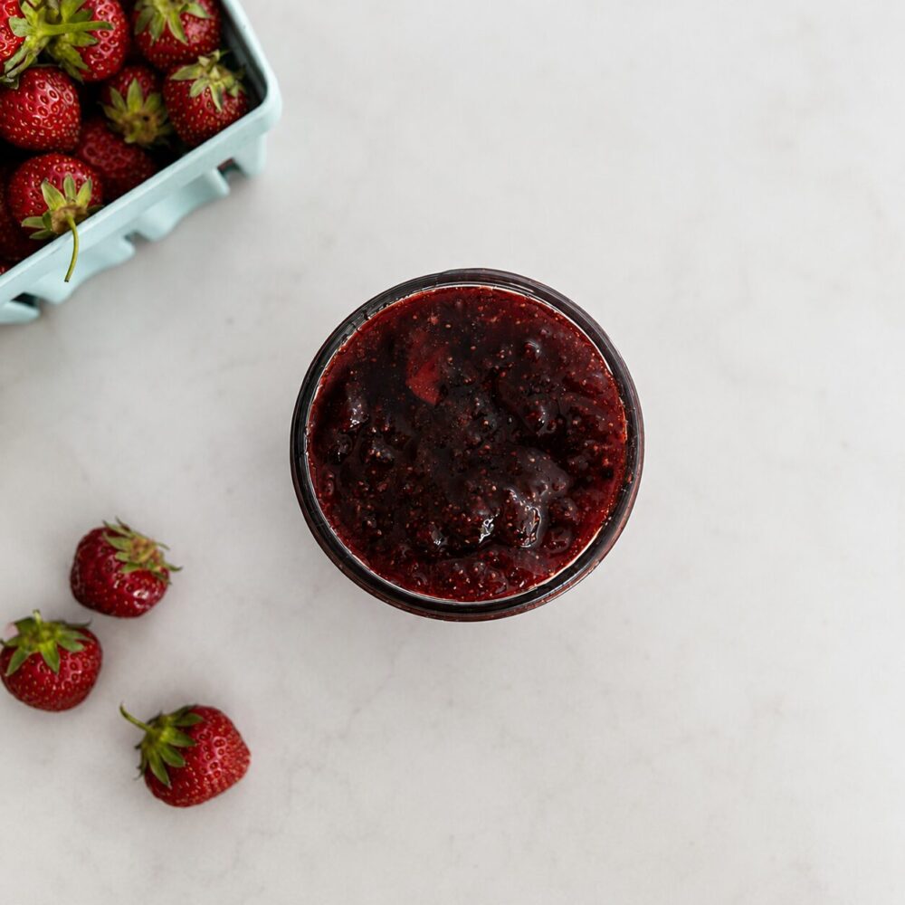 confiture aux fraises wooloo